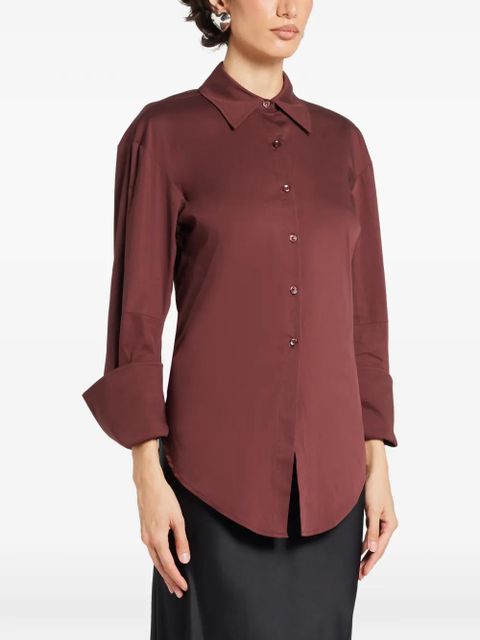 Simon Miller back-tie shirt - Brown