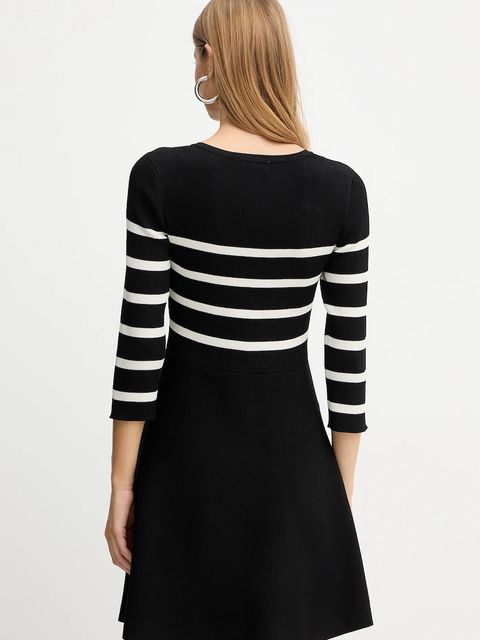 Morgan sukienka kolor czarny mini rozkloszowana RMPIA