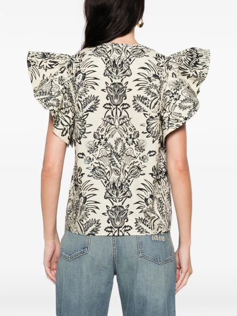 Ulla Johnson Severine blouse - Neutrals