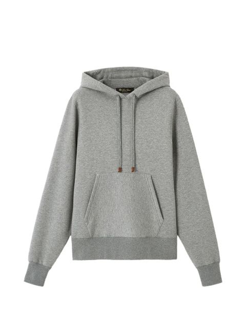 Loro Piana long-sleeve hoodie - Grey - zdjęcie produktu nr 1