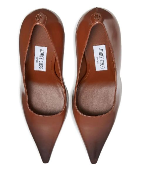 Jimmy Choo 95mm Ixia pumps - Brown
