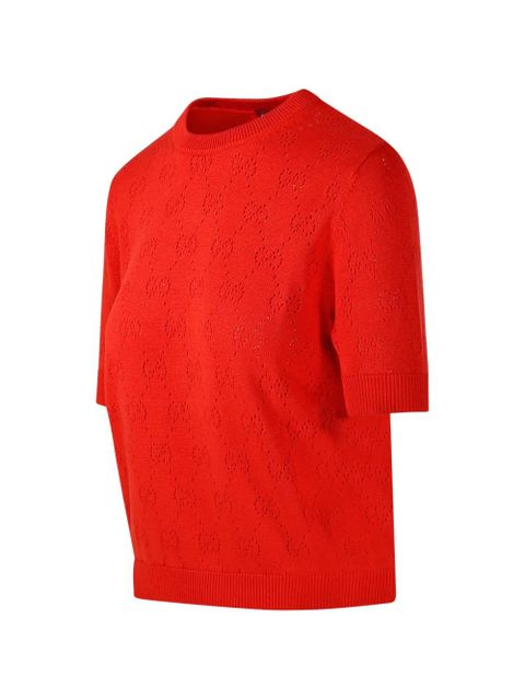 Gucci short-sleeve knitwear - Red
