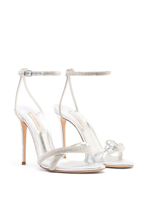 Casadei 100mm Taylor Julia sandals - Silver - zdjęcie produktu nr 2