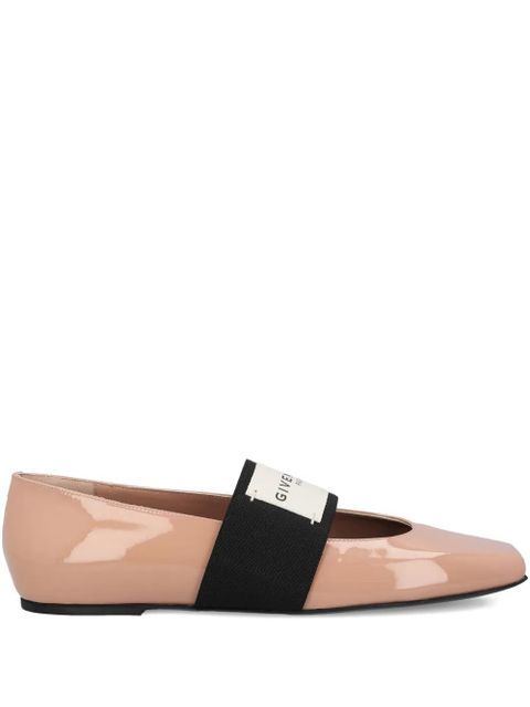 Givenchy patent leather band ballet flats - Neutrals - zdjęcie produktu nr 1