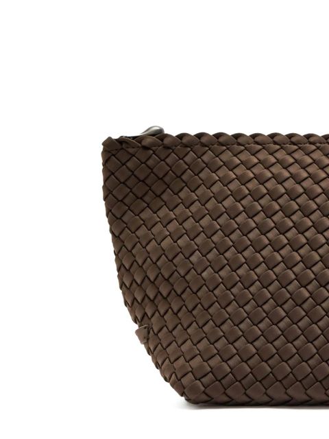 NAGHEDI woven cosmetic make up bag - Brown - zdjęcie produktu nr 2