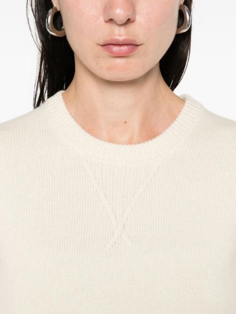 JW Anderson ribbed crew-neck sweater - Neutrals