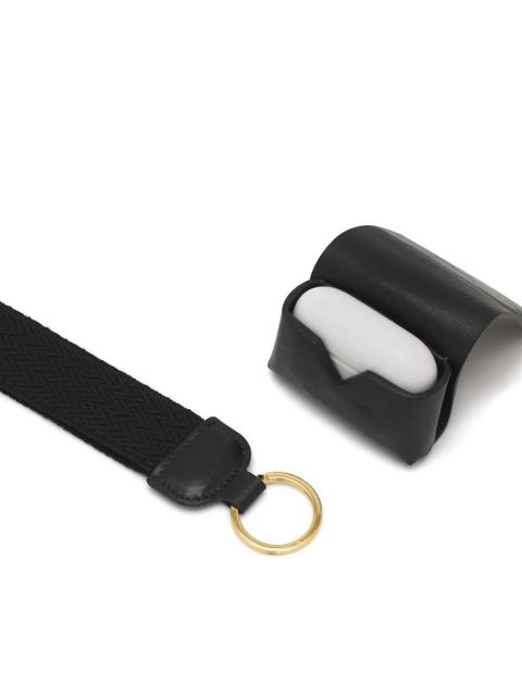 Lanvin logo-print AirPods case - Black - zdjęcie produktu nr 2