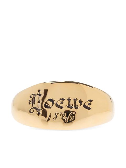 LOEWE logo-engraved bracelet - Gold - zdjęcie produktu nr 1