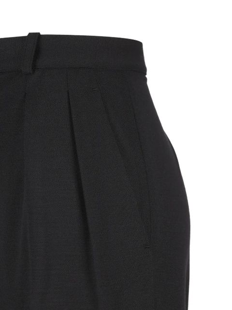 Loro Piana pleated trousers - Black