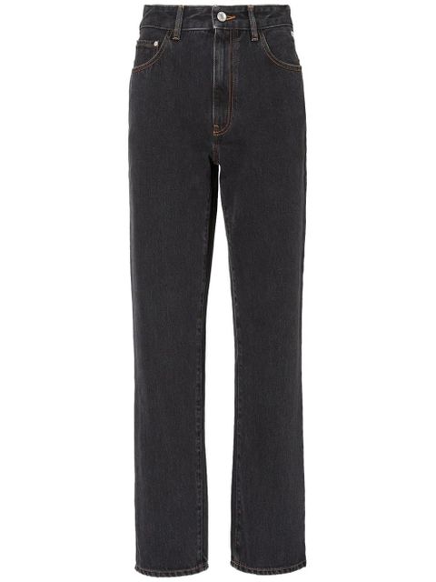 GCDS Choker rhinestone-embellished jeans - Black - zdjęcie produktu nr 1