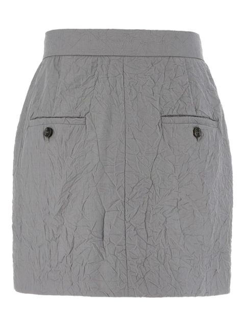 Max Mara wool mini skirt - Grey - zdjęcie produktu nr 2