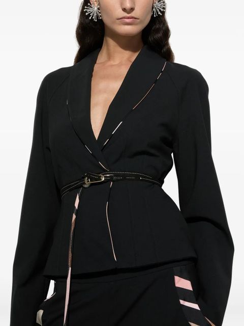 PUCCI double belt - Black - zdjęcie produktu nr 2