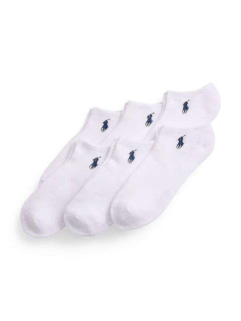 Polo Ralph Lauren skarpetki 6-pack damskie kolor biały 455950427 - zdjęcie produktu nr 1