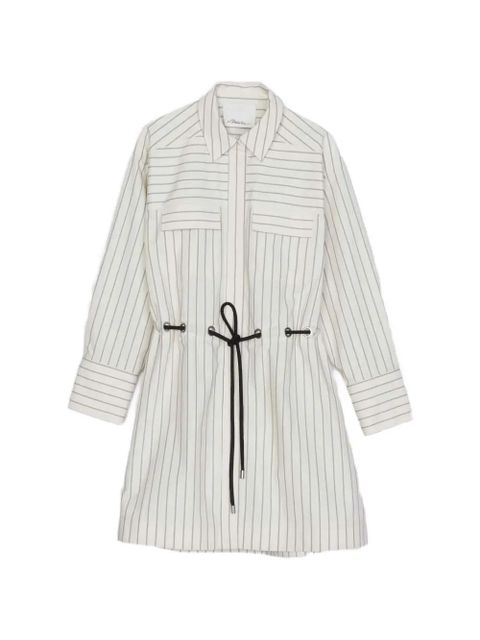 3.1 Phillip Lim striped mini dress - Neutrals - zdjęcie produktu nr 1