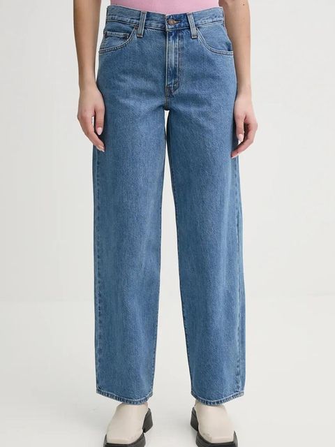 Levi's jeansy BAGGY DAD damskie medium waist - zdjęcie produktu nr 1