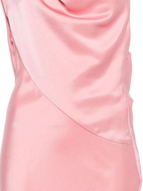 Paris Georgia Minka cowl-neck slip midi dress - Pink - zdjęcie produktu nr 2