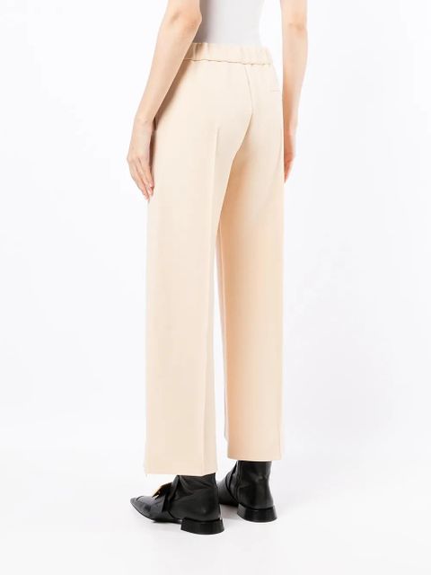 Jil Sander wide-leg wool trousers - Neutrals