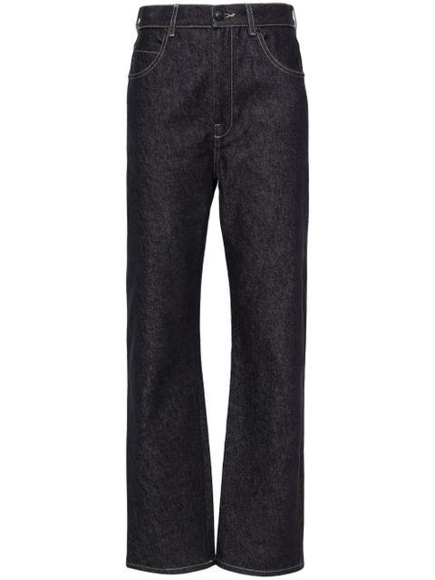 Max Mara high-rise straight-leg jeans - Blue - zdjęcie produktu nr 1