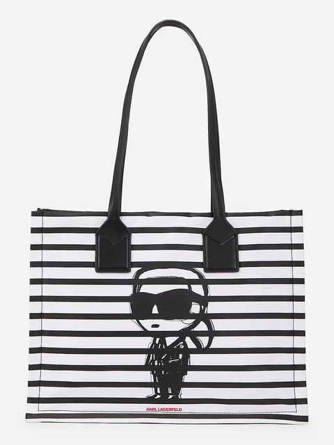 Karl Lagerfeld torebka IKON kolor czarny A2W30176 - zdjęcie produktu nr 1