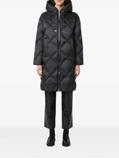 Max Mara quilted hooded coat - Black - zdjęcie produktu nr 2