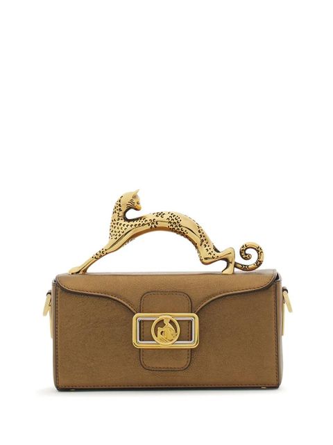 Lanvin Pencil Cat mini bag - Brown - zdjęcie produktu nr 1