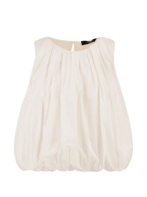 Weekend Max Mara gathered balloon top - White - zdjęcie produktu nr 1