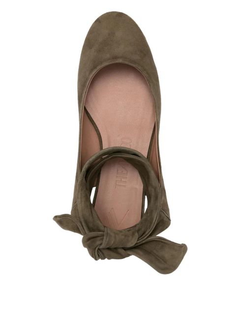 The Attico Cloe ballet flats - Green
