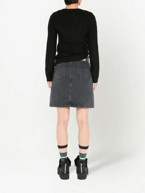 JW Anderson pailette-embellished detail jumper - Black