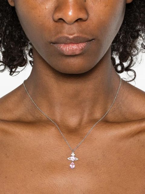 Vivienne Westwood Ismene drop pendant necklace - Silver - zdjęcie produktu nr 2