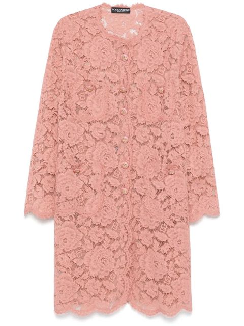 Dolce & Gabbana DNA lace coat - Pink - zdjęcie produktu nr 1
