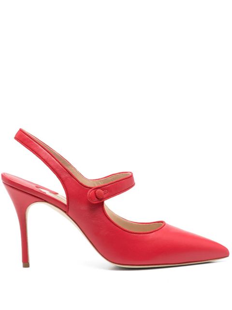 Manolo Blahnik 90mm Campari pumps - Red - zdjęcie produktu nr 1