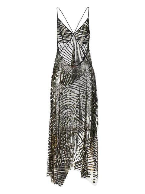 PUCCI sequin-embroidered asymmetric dress - Black - zdjęcie produktu nr 2
