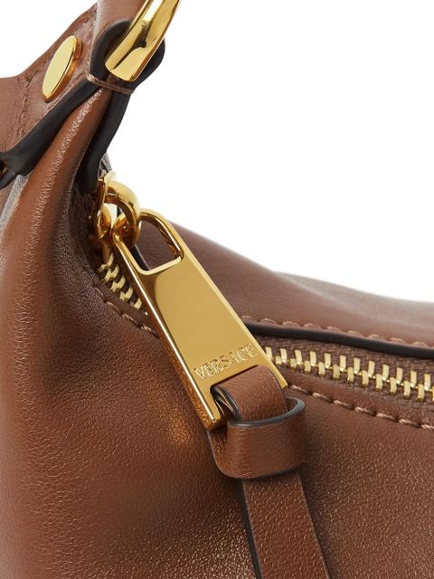 Versace Tag Hobo bag - Brown
