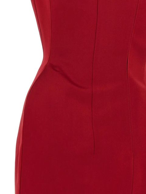 Magda Butrym side-seam detail midi dress - Red