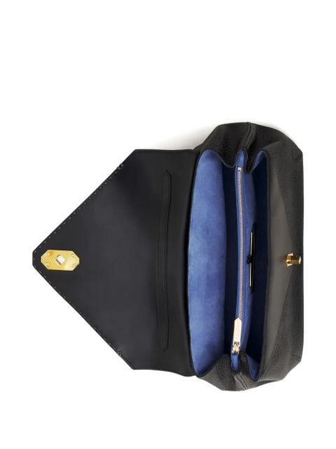 Lanvin Le Confident Leather Shoulder Bag - Black