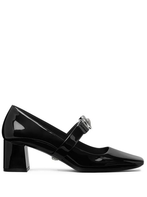 Versace 55mm Gianni Ribbon pumps - Black - zdjęcie produktu nr 1