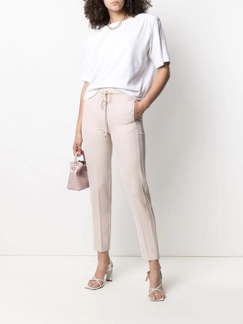 Blumarine drawstring slim-fit trousers - Neutrals - zdjęcie produktu nr 2