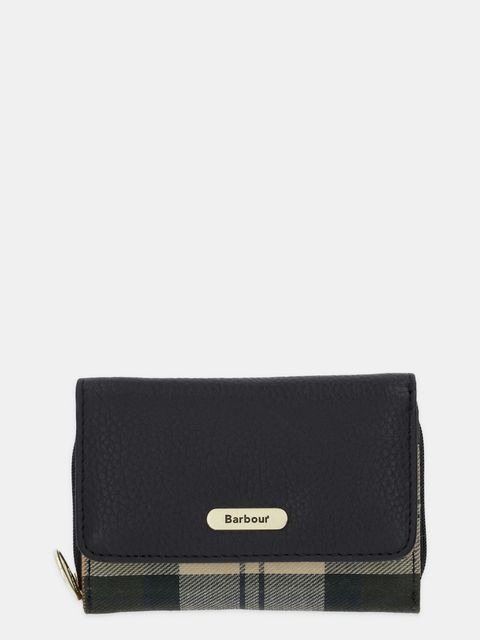 Barbour portfel damski kolor czarny LLG0036 - zdjęcie produktu nr 1