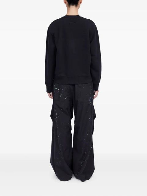MM6 Maison Margiela jersey sweatshirt - Black