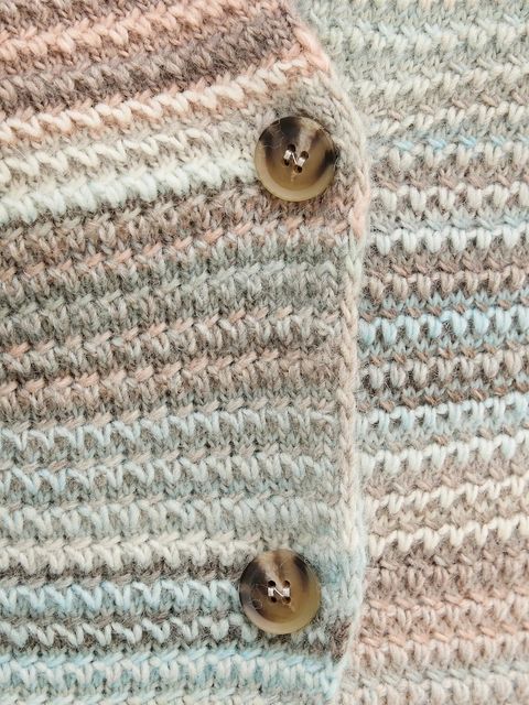 United Colors of Benetton kardigan z dodatkiem wełny kolor beżowy 105CD6880