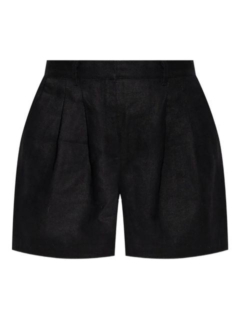 Posse pleated shorts - Black - zdjęcie produktu nr 1