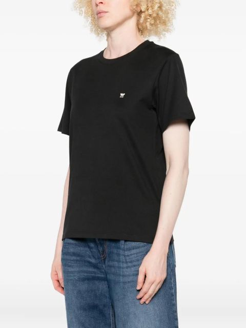 Weekend Max Mara logo cotton T-shirt - Black - zdjęcie produktu nr 2