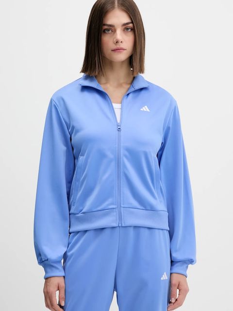 adidas dres Feelcozy damski kolor niebieski JX0513