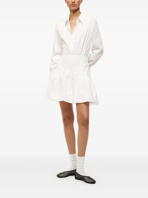 STAUD Rocco mini dress - White - zdjęcie produktu nr 2