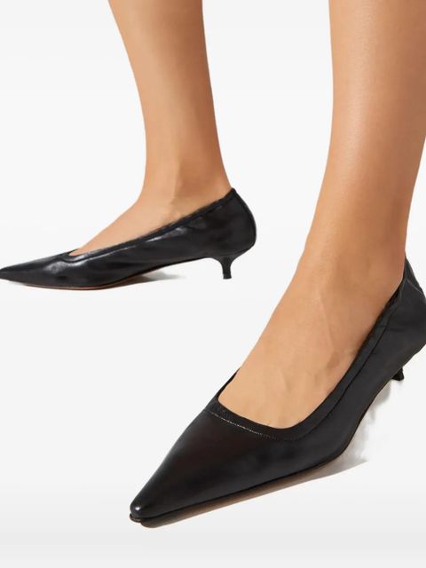 ATP Atelier 35mm Valfurva pointed pumps - Black
