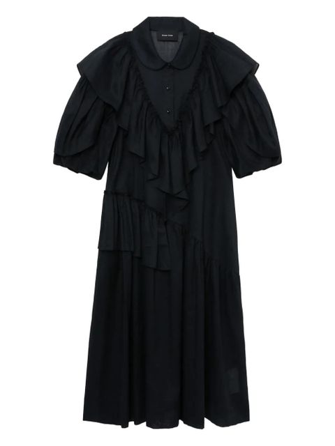 Simone Rocha cotton-blend dress - Black - zdjęcie produktu nr 1