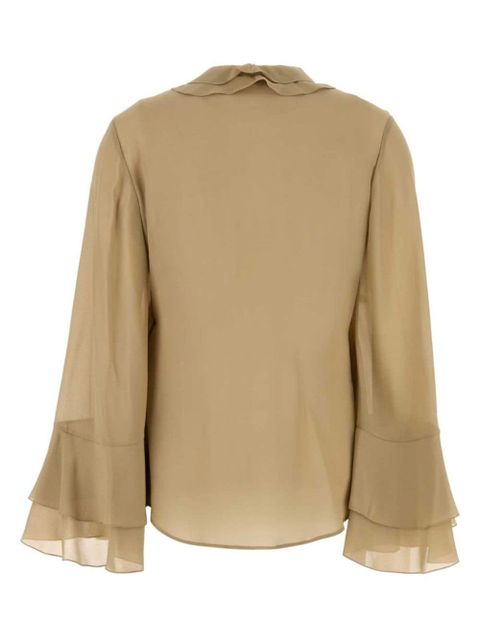 Chloé silk shirt - Green - zdjęcie produktu nr 2