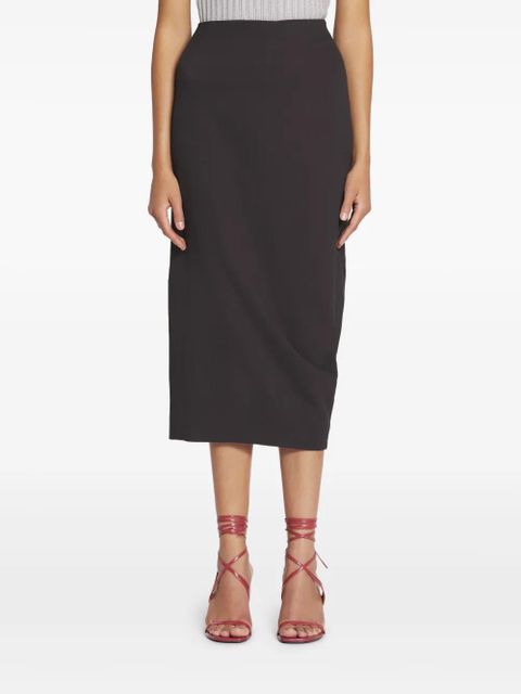 Lanvin asymmetric skirt - Black