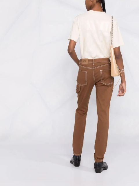 Off-White Diag-print T-shirt - Neutrals