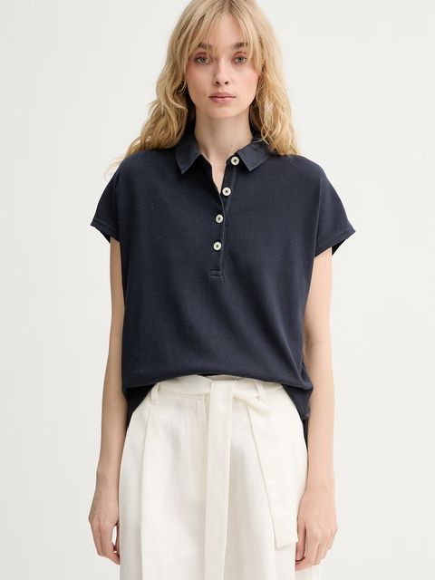 Marc O'Polo polo damskie bawełniane - zdjęcie produktu nr 1